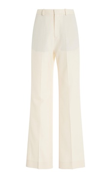 Credo Wool Straight-Leg Pants