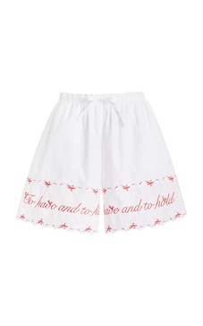 Easy Printed Cotton Poplin Shorts