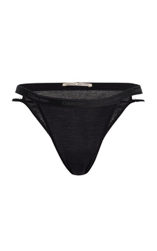 Nensi Dojaka for Calvin Klein Tanga Modal-Cashmere Thong