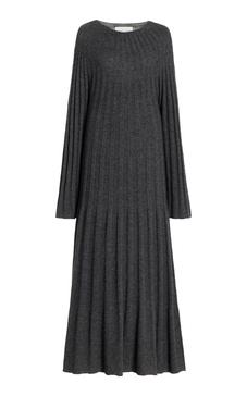 Irma Ribbed-Knit Wool-Cashmere Maxi Dress