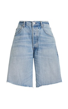 Ayla Denim Knee-Length Shorts