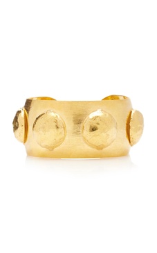 Curve 22K Gold-Plated Cuff