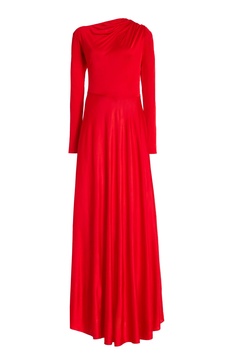 Draped Jersey Gown