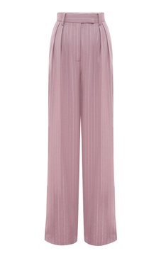 Tailored Twill-Lurex Pinstripe Trousers