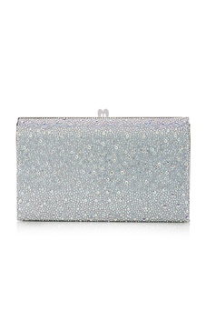 Fetish Crystal-Embellished Clutch