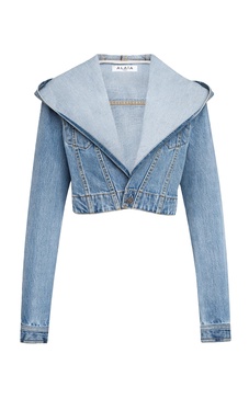 Hooded Denim Jacket