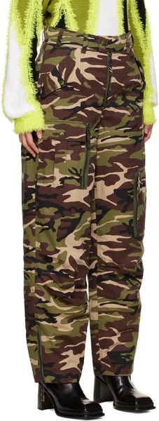 Khaki Camouflage Flight Pants