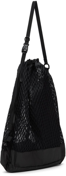 Black Double Face Mesh Bag