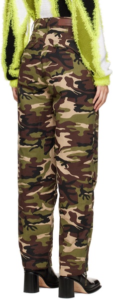 Khaki Camouflage Flight Pants