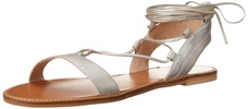 Chinese Laundry Kristin Cavallari Women's Belle Gladiator Sandal, Silver Leather, 5.5 M US