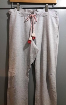 day pant in powder heather grey