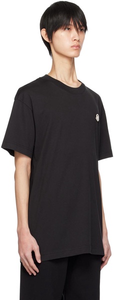 Moncler x Palm Angels Black T-Shirt