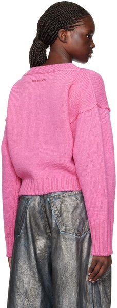 Kryptona cropped wool sweater