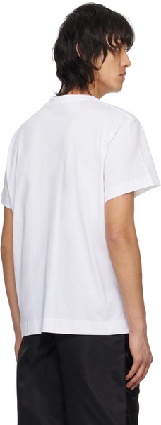 White Printed T-Shirt