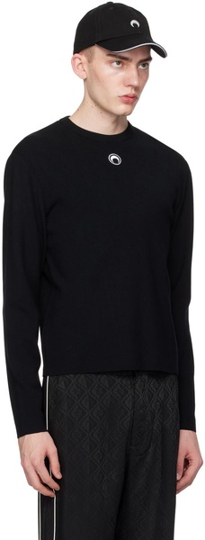 Black Core Knit Sweater