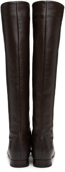 Brown Felix Nappa Leather Boots