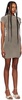 Taupe Fitted Minidress