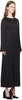 Black Crewneck Maxi Dress