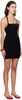 Black Le Chouchou 'La Robe Maille Croissant' Minidress