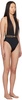 Black Greca Border One-Piece Swimsuit