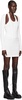 White Modular Corset Minidress