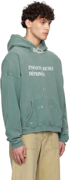 Green Classic Logo Hoodie