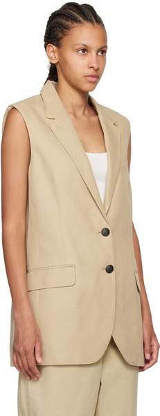 Beige Odessa Vest