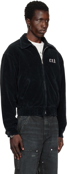 Black Corduroy Barbara Jacket