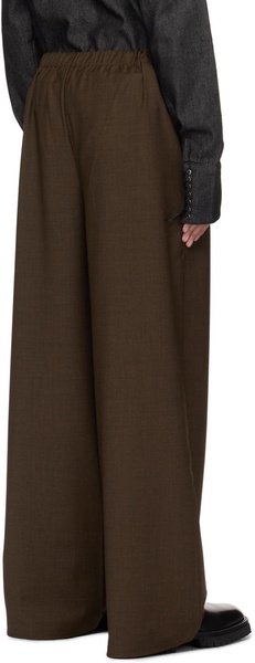 Brown Boxer Trousers