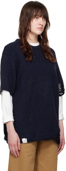 Black & Blue Varto Sweater