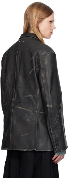 Black Hyde Leather Jacket