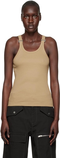 Khaki E-Hook Tank Top