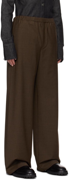 Brown Boxer Trousers