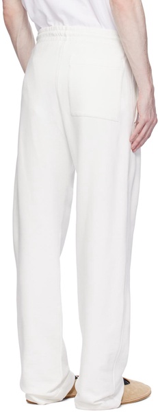 White Drawstring Sweatpants