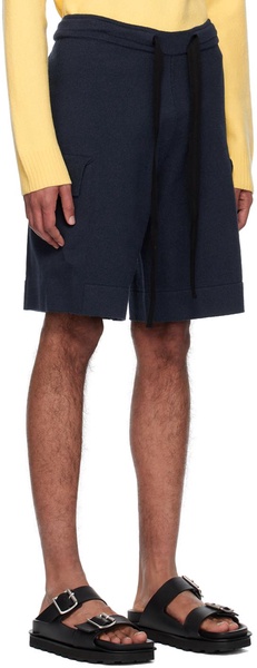 Navy Drawstring Shorts