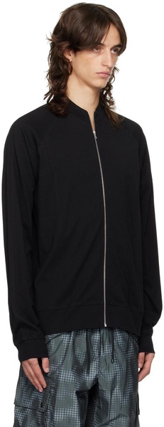 Black Zip Sweater