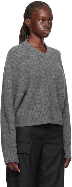 Grey Structure Sweater