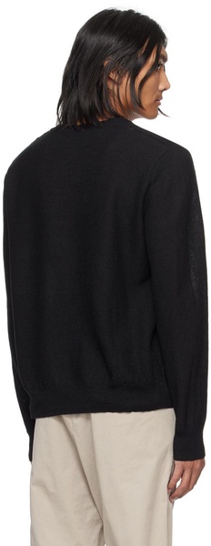 Black V-Neck Sweater