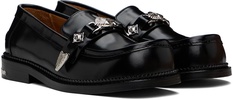 Black Polished Loafers