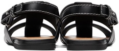 Black Fisherman Sandals