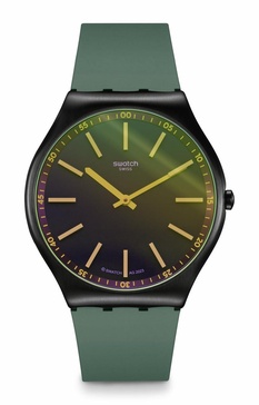 Swatch Casual Watch Green Quartz Stainless Steel GREEN VISION