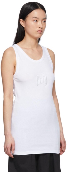 White Seva Tank Top