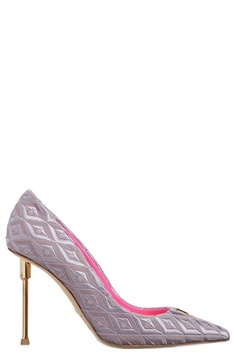 Elisabetta Franchi Quilted Pointed-Toe Pumps