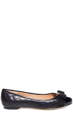 Ferragamo Varina Ballerina Flat Shoes