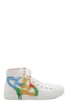 Vivienne Westwood Plimsoll High-Top Lace-Up Sneakers