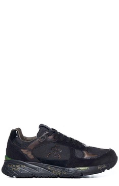 Premiata Mase Patched Low-Top Sneakers