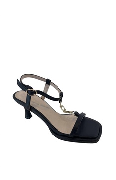 women's princess link sandal in black