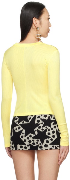 Yellow Star Stud Top