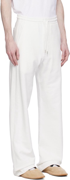 White Drawstring Sweatpants