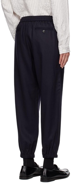 Navy Dressa Frare Trousers